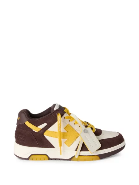 Sneakerși Off-white business alb
