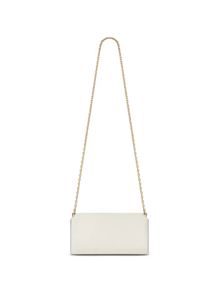 Colier Givenchy din piele alb