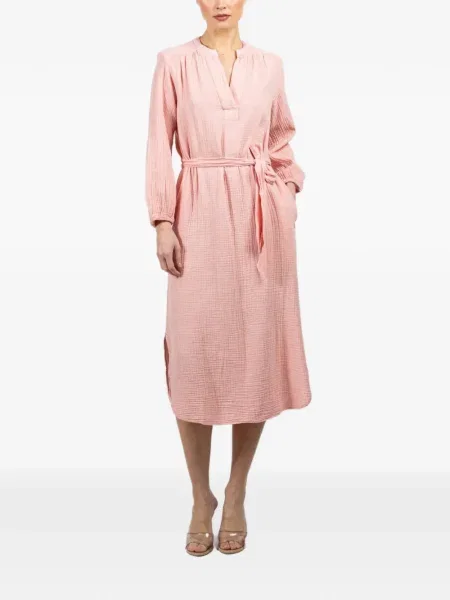 Rochie midi Xirena până la genunchi de costum roz