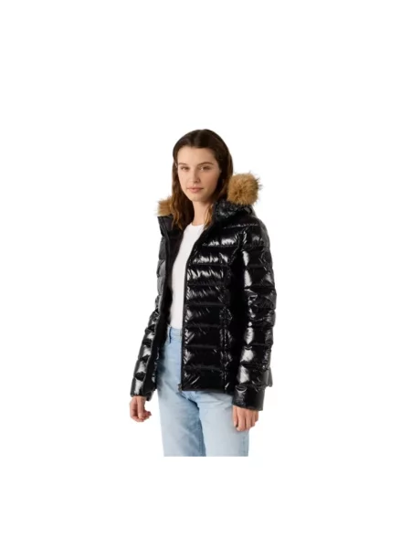 Kurtka puchowa Jott czarna