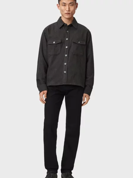Рубашка Allsaints серая