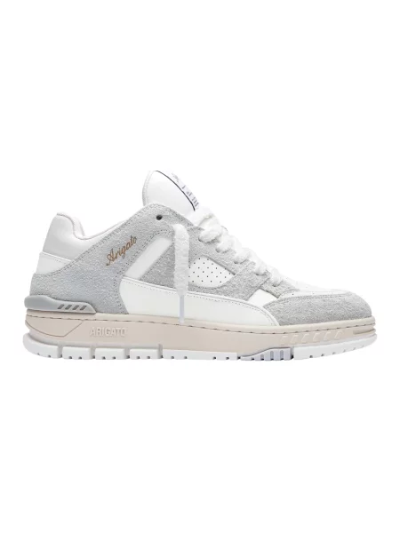 Puszyste sneakersy Axel Arigato skórzane szare