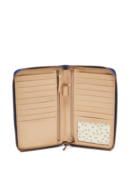 Portofel Kate Spade din piele albastru