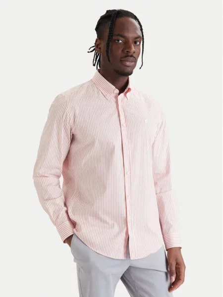 BOSS Cămașă H-Liam roz