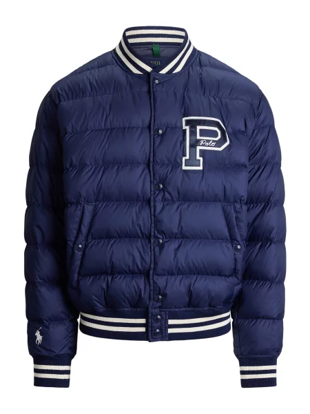 Polo Ralph Lauren Geacă de primăvară-toamnă PERPETUAL bleumarin alb