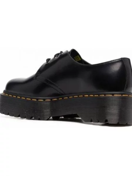 Półbuty Dr. Martens skórzane czarne