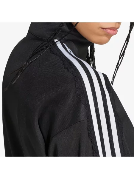 Τρέξιμο τοπ Adidas Originals με δαντέλα μαύρο