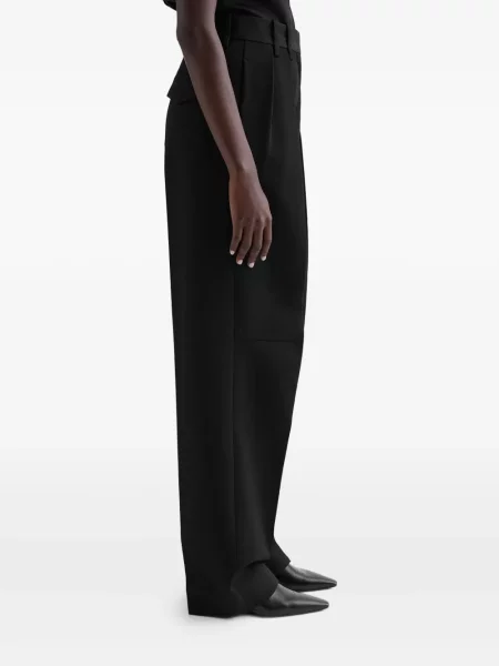 Pantaloni Jil Sander plisate negru