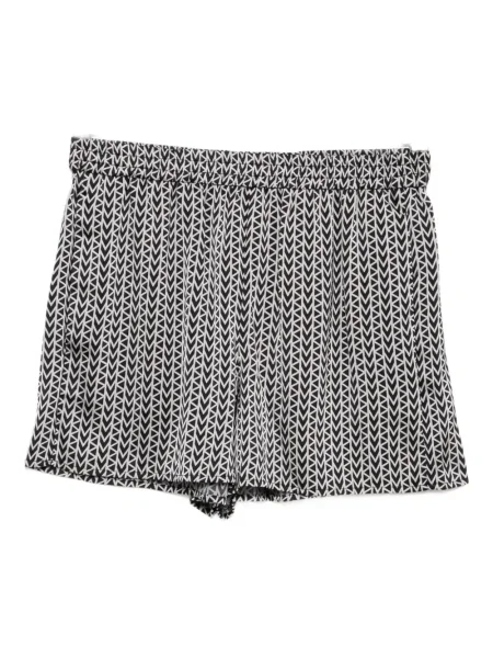 Pantaloni scurți Michael Kors cu imagine negru