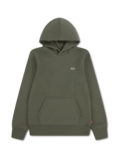 Levi's dukserica za djecu s pamukom MINI BATWING HOODIE zelena