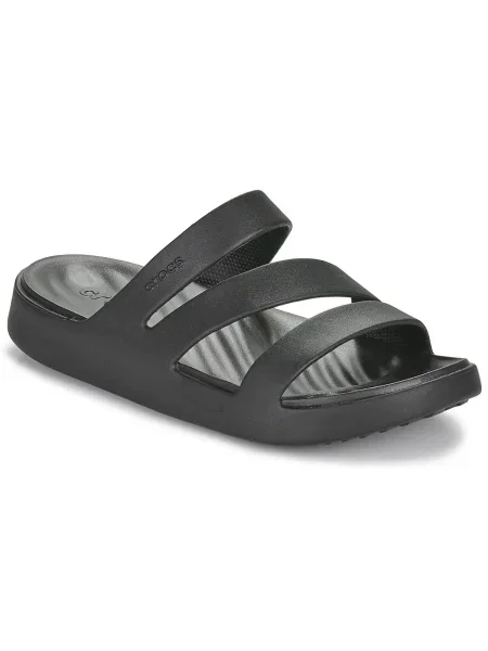 Žabky Crocs Getaway Strappy black čierna