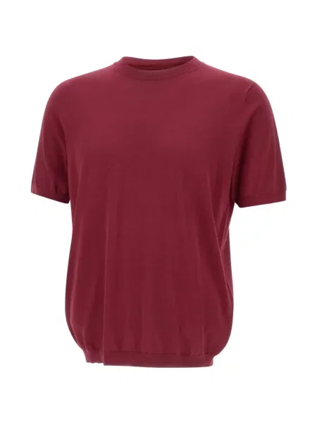 Tricou Kangra cu nervuri roșu