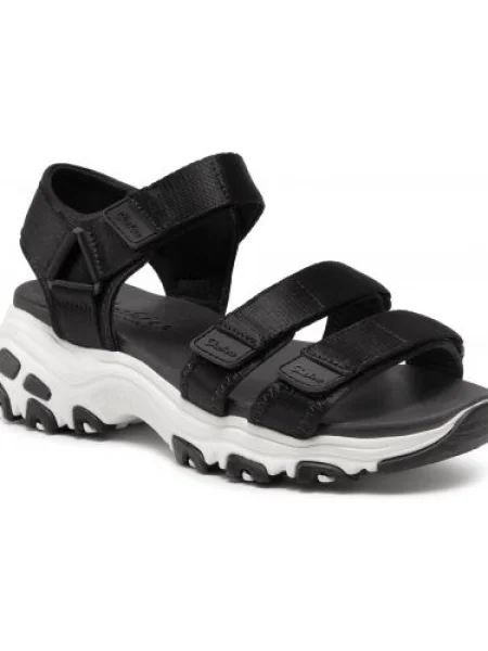 Skechers Szandál Fresh Catch /BLK Fekete fehér