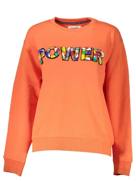 Mikina Desigual oranžová