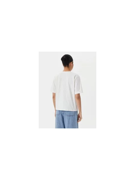 Liu Jo Sport T-shirt Écru Regular Fit