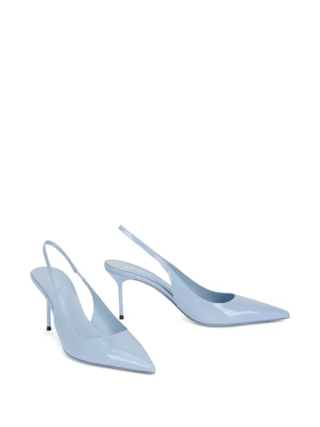 Pantofi cu toc Paris Texas slingback albastru