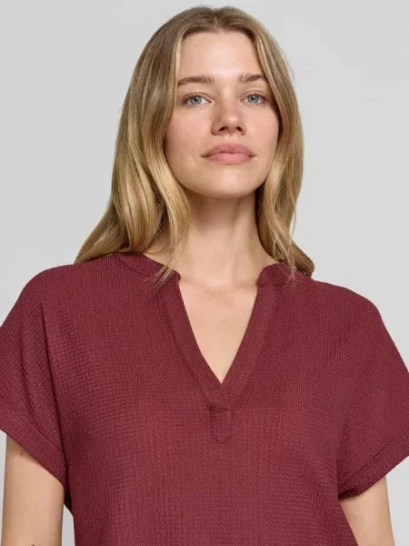 T-shirt o kroju regular fit o fakturze crinkle S.oliver Red Label