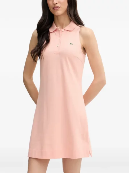 Rochie mini Lacoste fără mâneci roz