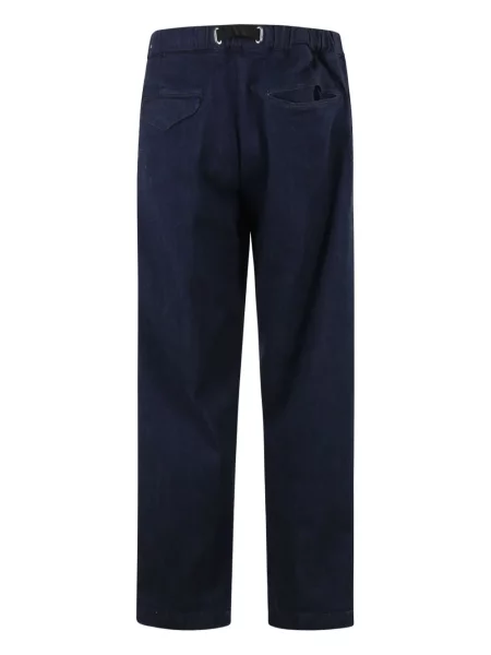 Pantaloni White Sand plisate alb