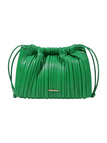 Torebka crossbody Calvin Klein skórzana zielona