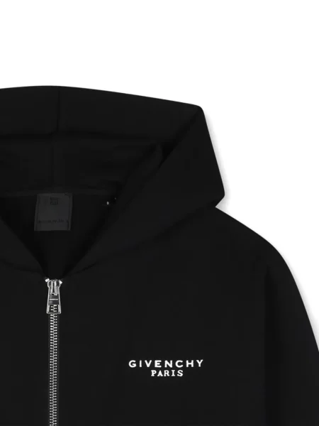 Bluza z kapturem dziecięca Givenchy czarna