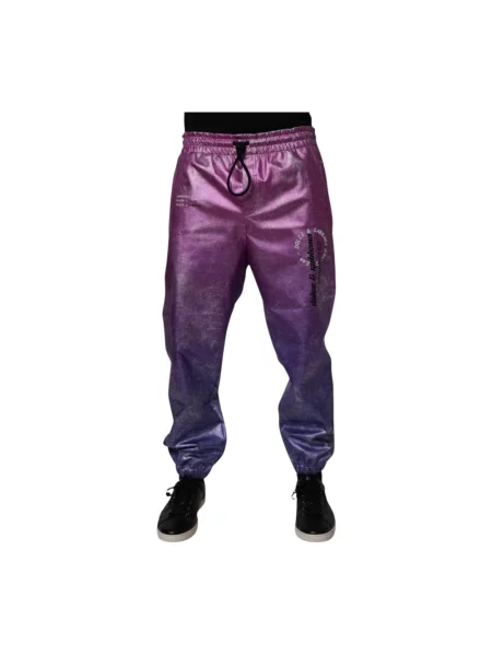 Joggery Dolce And Gabbana fioletowe
