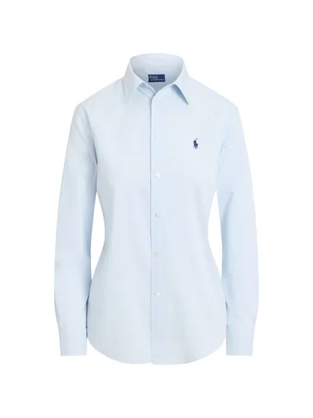 Cămașă Polo Ralph Lauren cu broderie albastru