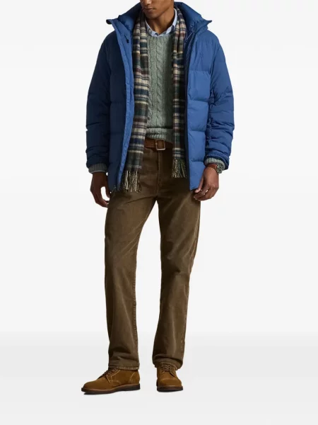 Șapcă Polo Ralph Lauren cu model herringbone din țesătură twill cu imagine albastru