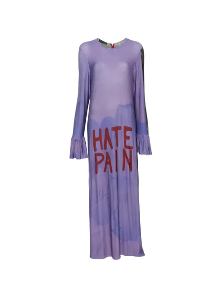 Bologna rochie maxi Barbara Bologna cu model floral cu imagine violet