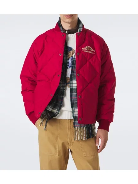 Matlasat geacă bomber Polo Ralph Lauren roșu