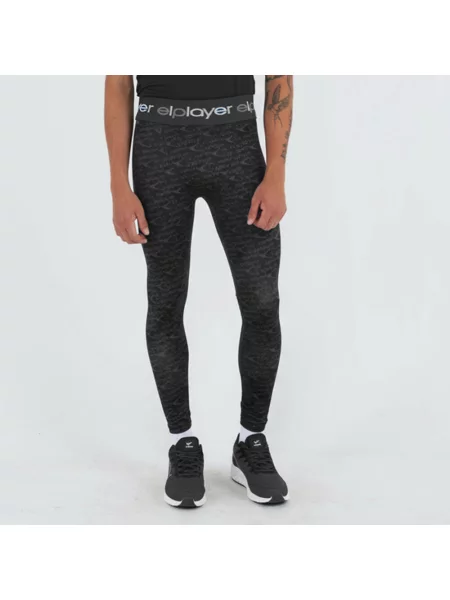 Damskie Legginsy Treningowe Dopasowane NAMER czarne