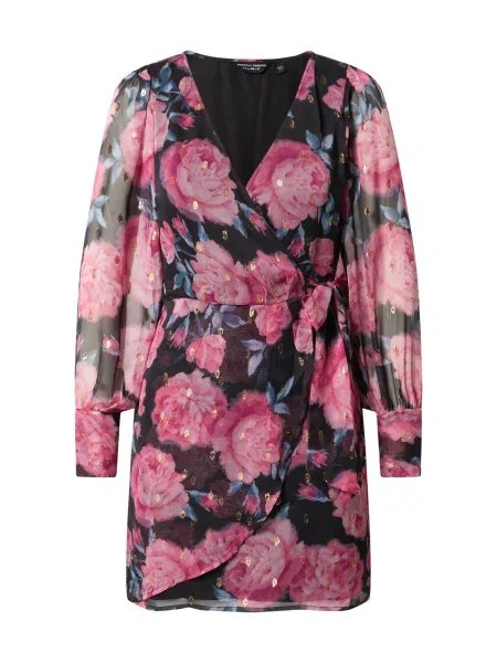 Dorothy Perkins Ruha fűzöld / rózsaszín fekete