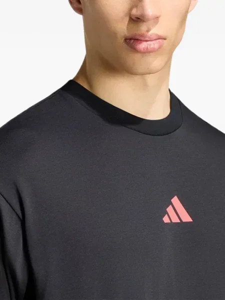 Trčanje kratke hlače Adidas s printom crna