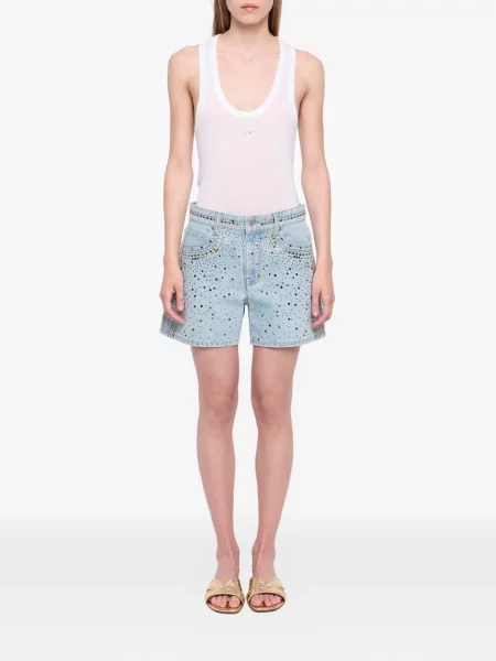 Дънкови шорти Zadig&voltaire синьо