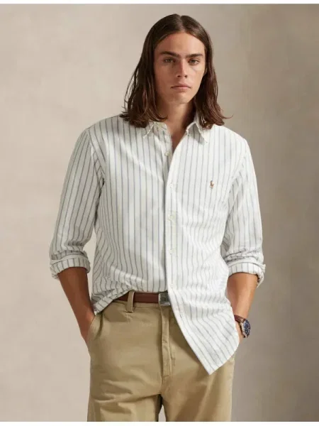 Polo Ralph Lauren cămașă din alb