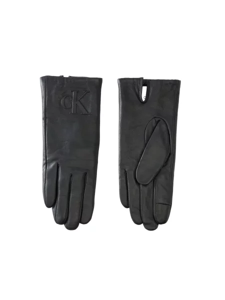 Calvin Klein Rokavice RAISED' črna