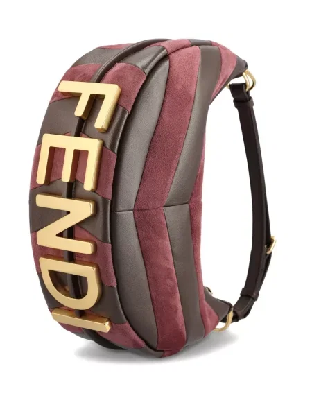 Geantă Fendi Fendigraphy maro