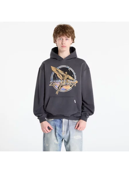 Φούτερ REPRESENT Golden Tour Hoodie UNISEX Sun Fade Grey XL γκρι