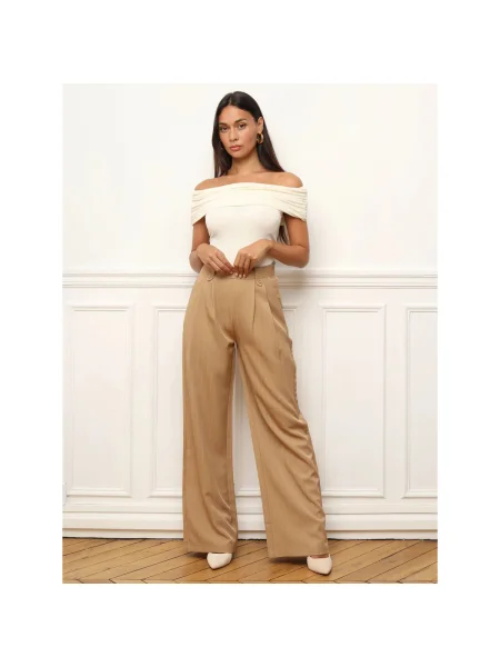 Pantaloni La Modeuse bej