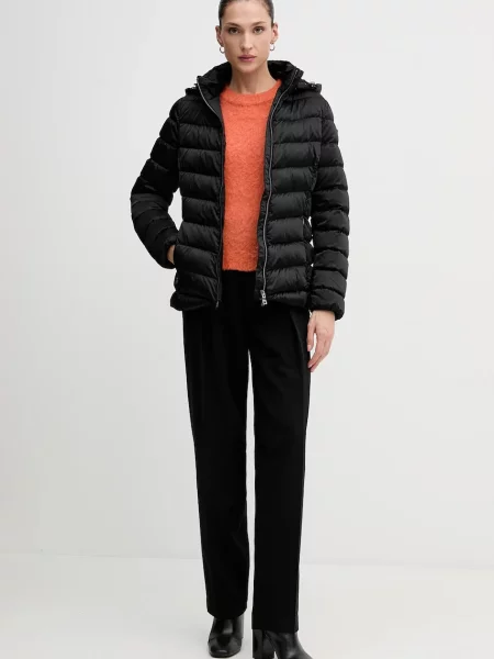 United Colors of Benetton sweter z dodatkiem moheru pomarańczowy