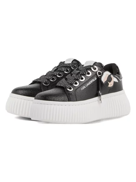 Sneakerși Karl Lagerfeld negru