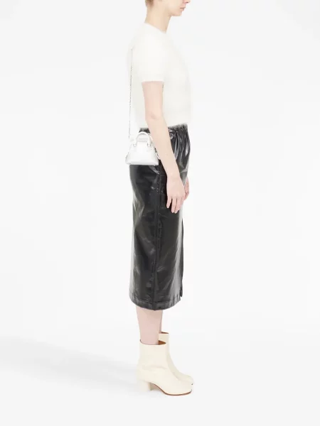 Křišťálová taška Maison Margiela bílá