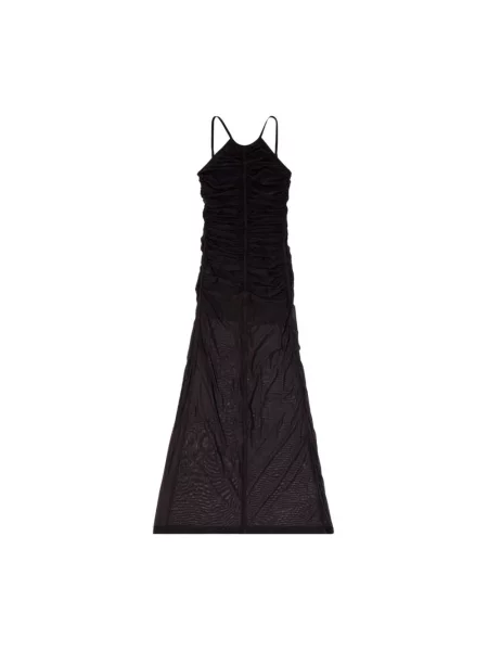 Sukienka maxi Diesel czarna