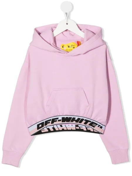 Bluza z kapturem dziecięca Off-white biała