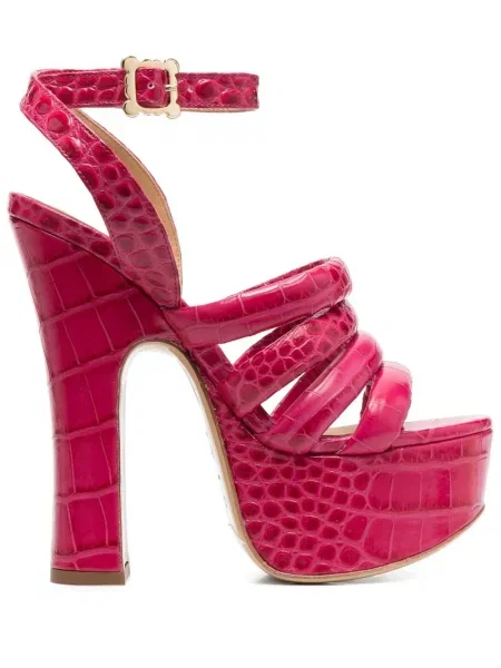 Sandale Vivienne Westwood cu platformă roz