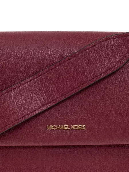 Portofel Michael Michael Kors cu imprimeu geometric roșu