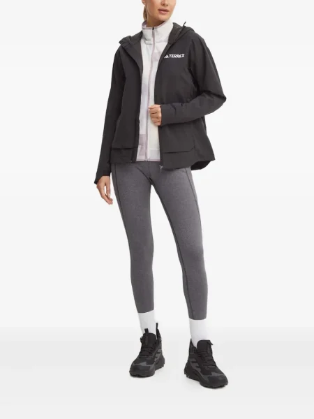 Sneakerși Adidas Terrex cu dungi plasă cu imagine negru