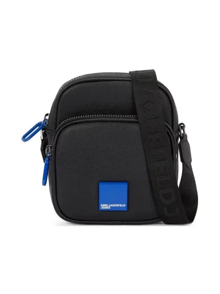 Torba Karl Lagerfeld z logo czarna