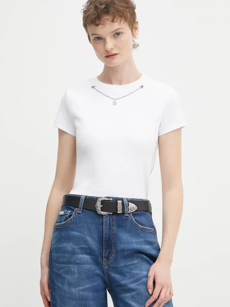 Kratka majica HUGO bela