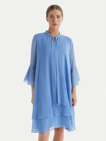 JOOP! Rochie cocktail Denia celest albastru